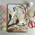 DIY Cloisonné Kit – Cranes & Blossoms