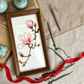 DIY Cloisonné Kit – Elegant Magnolia Blossom