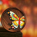 DIY Cloisonné Kit – Colorful Butterfly Coaster